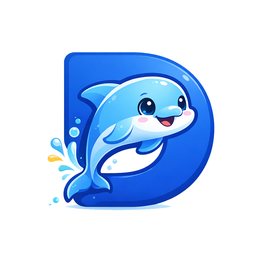 Dinamikus Delfinek Logó